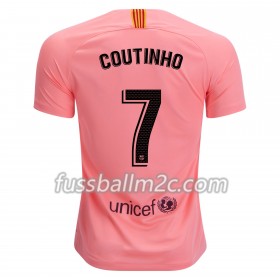 Fußballtrikots FC Barcelona Philippe Coutinho 7 Ausweich Trikotsatz 2018-2019
